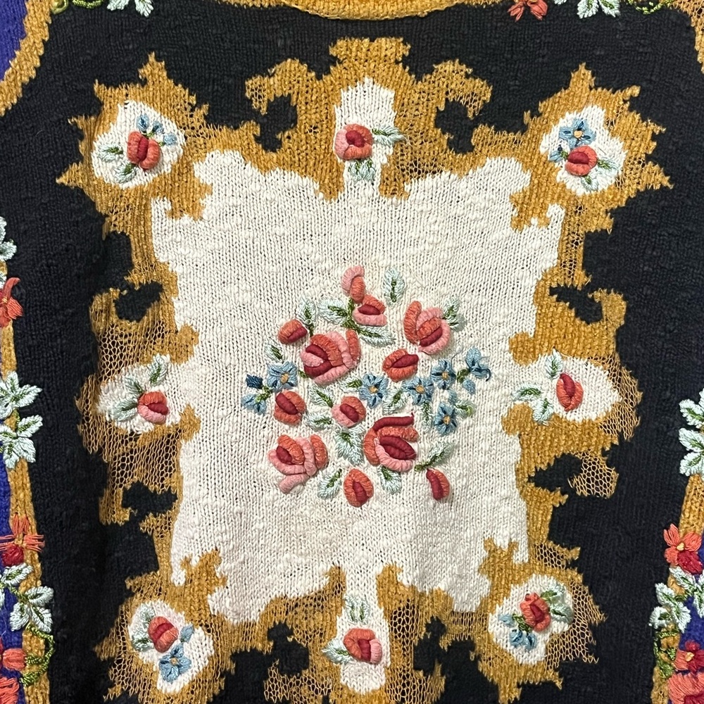 Vintage Carole Little Sweater - Picture 2 of 4